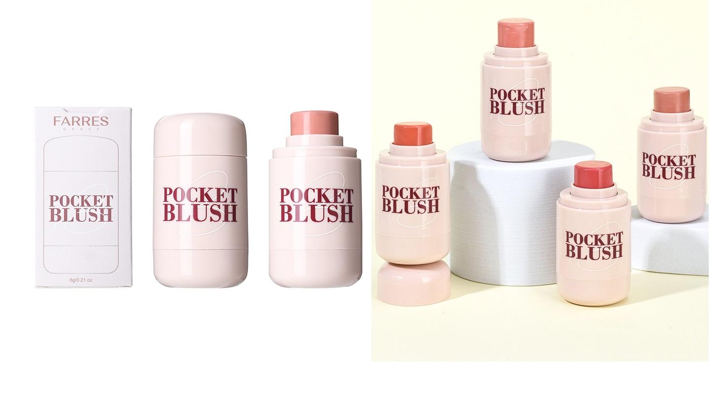 FARRES /2111-MIX/ Румяна-стик кремовые "Pocket Blush". (12)