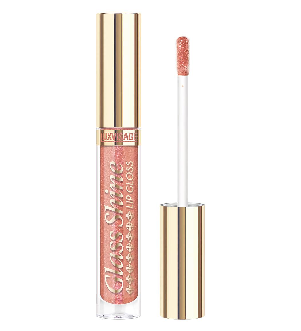 LUXVISAGE Блеск для губ "Glass Shine" т.25 Spicy Rose (5)