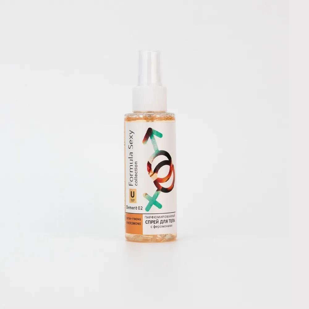 Дельта Парфюм Спрей с феромонами д/тела парфюмир.Formula Sexy "Element 02 U107" (100мл).24