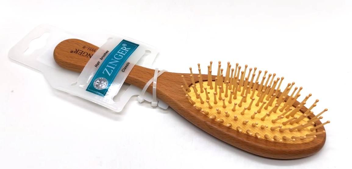 Расческа SZ-WH9-Small OPP (ipa-21) Деревянная пластиковые зубчики Wooden Brush