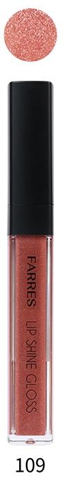 FARRES /7202-109/ Блеск-Масло для губ Cherry Glow (какао) 3мл (*6)