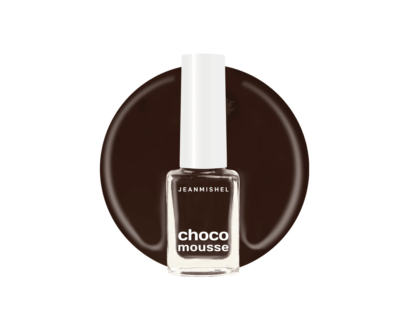 JEANMISHEL Лак "CHOCO MOUSSE" д/н (6мл) тон 467 горький шоколад глянцевый. 24