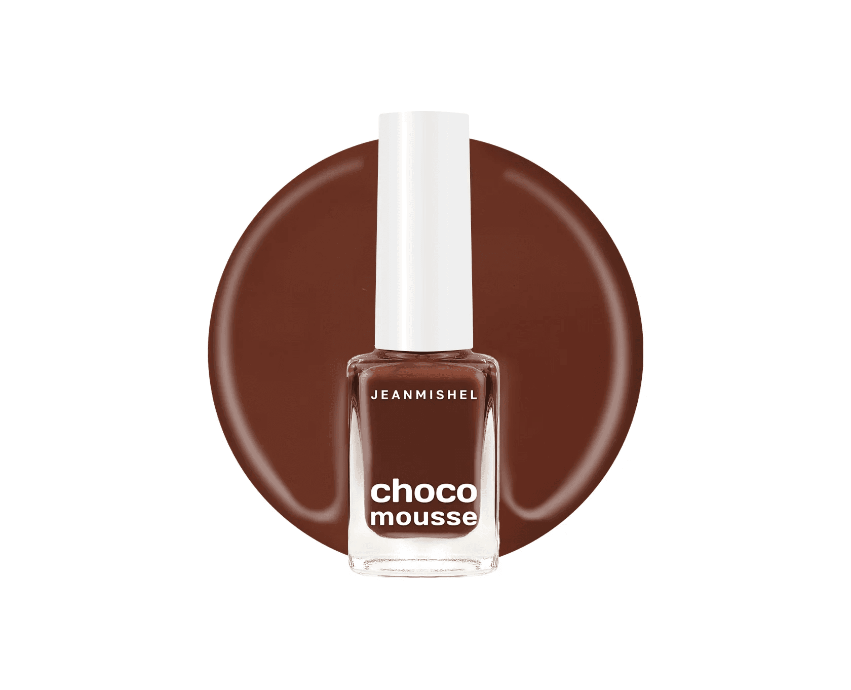 JEANMISHEL Лак "CHOCO MOUSSE" д/н (6мл) тон 471  шоколадно-малиновый глянец. 24