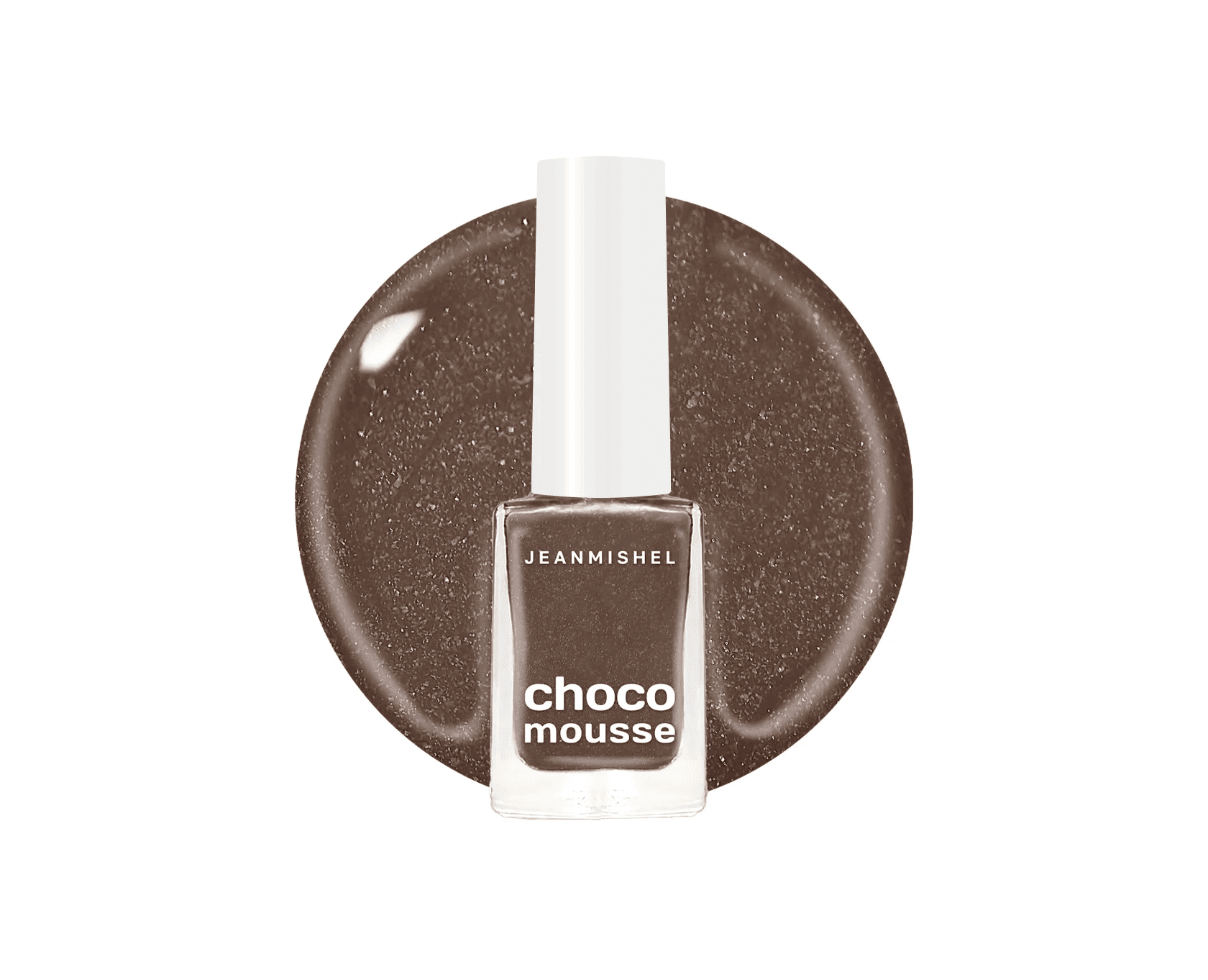 JEANMISHEL Лак "CHOCO MOUSSE" д/н (6мл) тон 460 пепел.-коричн.шиммер. 24
