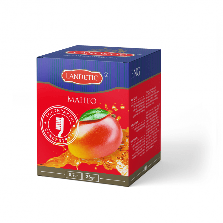Landetic Зубная паста концентрат Манго (36г).32