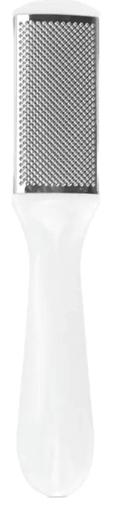 Florans Терка педикюрная F-2025 2-х сторон: металл+абразив 17,5см (блистер)