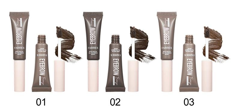 FARRES /6062/ Тушь для БРОВЕЙ Стойкая с 3D эффектом 8,0 г. (12)