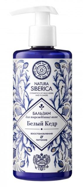 NS "Гжель" для волос Бальзам для поврежденных волос "Белый кедр" (300мл).12   28.03.2027