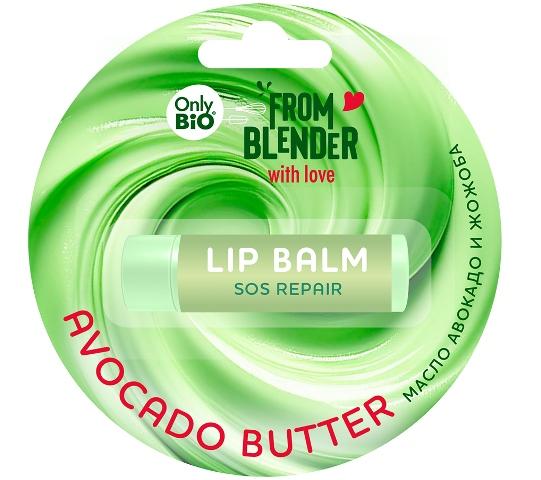 ФК /GB-9800/ ONLY BIO Бальзам д/губ восстанавл.Avocado Butter (4,5г).12