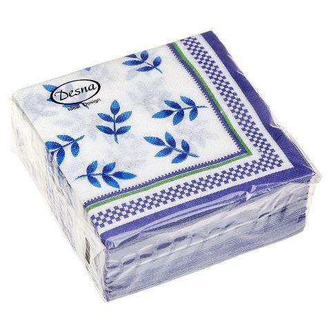 Ф850 Салфетки Desna Design 25*25 1сл 40л "Классика" /32