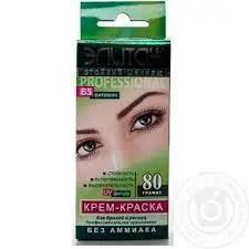Краска для бровей и ресниц "ЭЛИТАН"  №80, Графит (10мл). 30