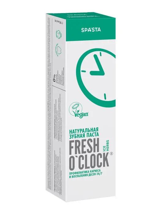 ЭЛ SPA'STA Зубная паста Fresh o'clock Профил.кариеса и воспал.десен 24/7 90мл.10 /900112
