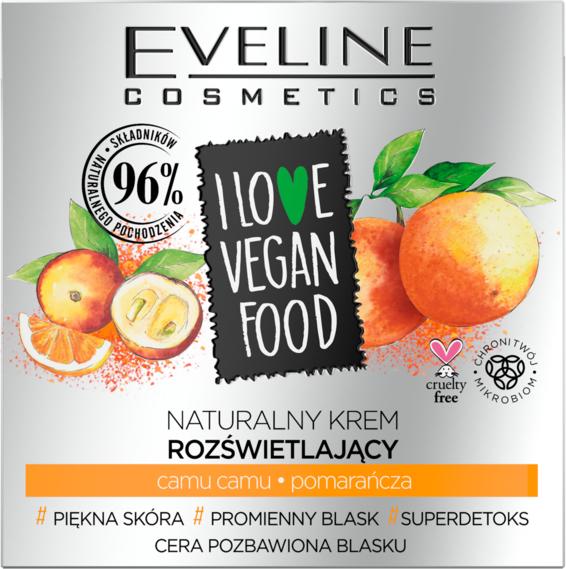 I Love Vegan Food" 