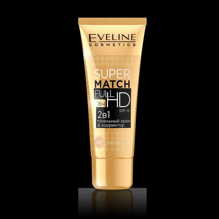 Eveline (30мл) Super Match Full Тональн. крем № 62 Бежевый. (30)
