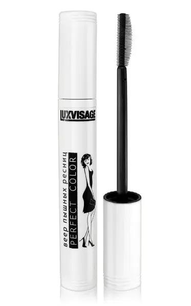 LUXVISAGE Тушь "PERFECT COLOR" Веер пышных ресниц, Арт- K170, Черный (9г) .6