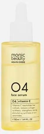 MONIC BEAUTY Skin Code 04. Витамин С Сыворотка для лица 50мл (*80)