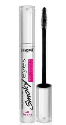 LUXVISAGE Тушь SMOKY EYES 7г, Эффект умножения и удлинения (6)