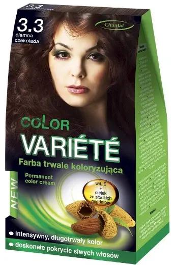 CHANTAL VARIETE  Перманент. Краска д/волос  3.3 Темный шоколад
