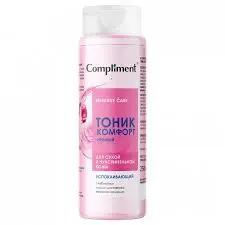 "Compliment" Тоник-комфорт нежный успокаивающий  250мл.12 / 916844