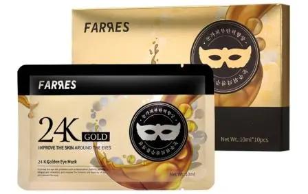FARRES /9154/ Маска для лица "24K GOLD" (10мл). 10