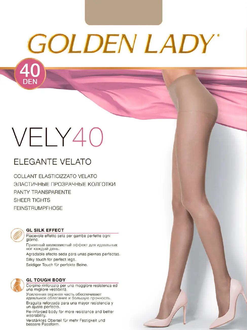 Golden Lady  VELY  40 den /колготки/ (2, Nero)  АКЦИЯ !!!