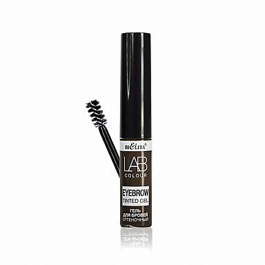 Белита Lab colour Гель для бровей оттеночный 22 Deep Brown (4 мл). 10