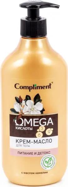 "Compliment" OMEGA крем-масло для тела дозатор-500мл.12 /912020