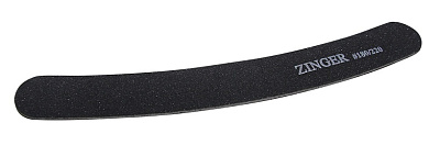 ZINGER Наждак US-413 A  180/220 толщина 3.2mm Бумеранг, цв. чёрный (OPP032)
