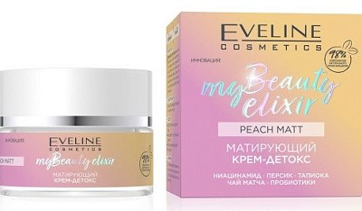 Eveline My beauty elixir (50мл) Матирующий крем-детокс. 30