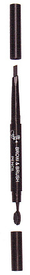 Карандаш "FFleur" для бровей с щеточкой BR-152 (Black) Черный. 36