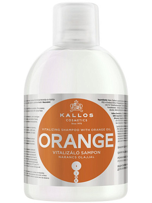 Kallos /KJMN1695/ Шампунь "Восстанавливающий" с маслом Апельсина (1000мл).12