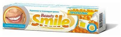 БГ / "Rubella" Зубная паста Beauty Smile (100мл) Propolis / Прополис. 20